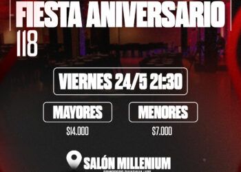 FIESTA ANIVERSARIO N°118 2024