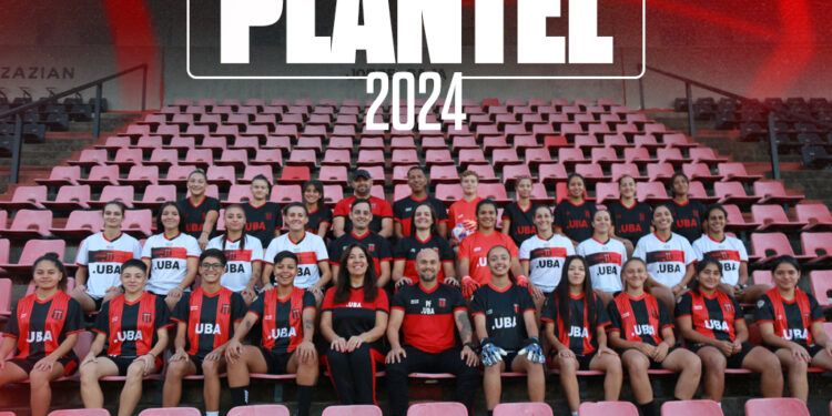 Plantel femenino profesional 2024