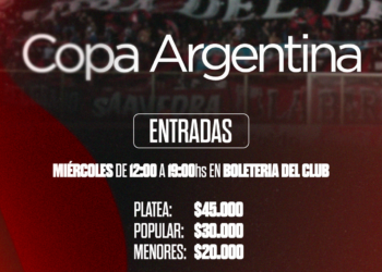 VENTA DE ENTRADAS COPA ARGENTINA
