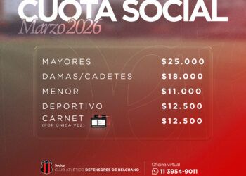 NUEVOS VALORES CUOTA SOCIAL